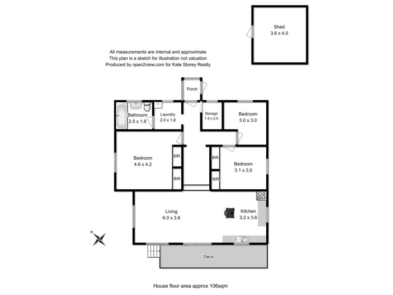 10 Erica Road, Primrose Sands TAS 7173 Floorplan