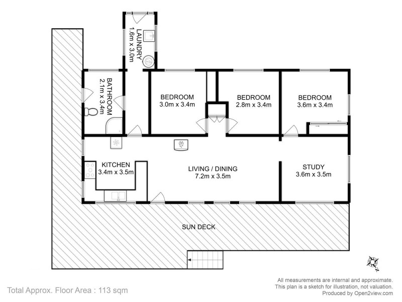 152 Robinsons Road, Highcroft TAS 7183 Floorplan