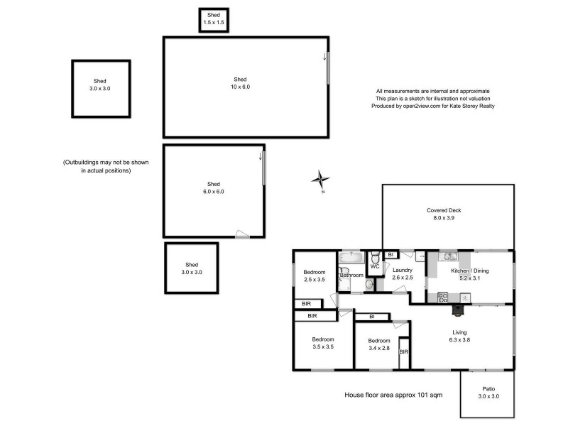 30 Alfred Street, Nubeena TAS 7184 Floorplan
