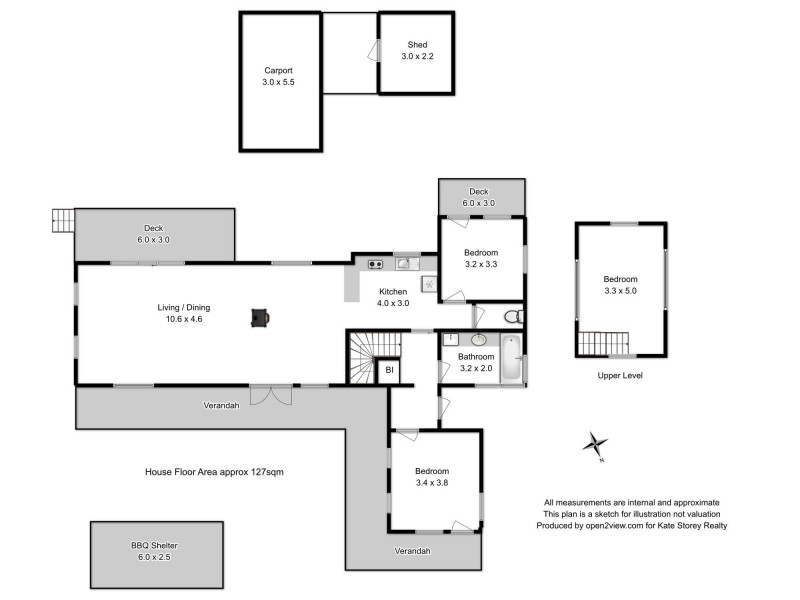 950 Roaring Beach Road, Nubeena TAS 7184 Floorplan