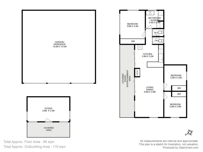 563 White Beach Road, White Beach TAS 7184 Floorplan