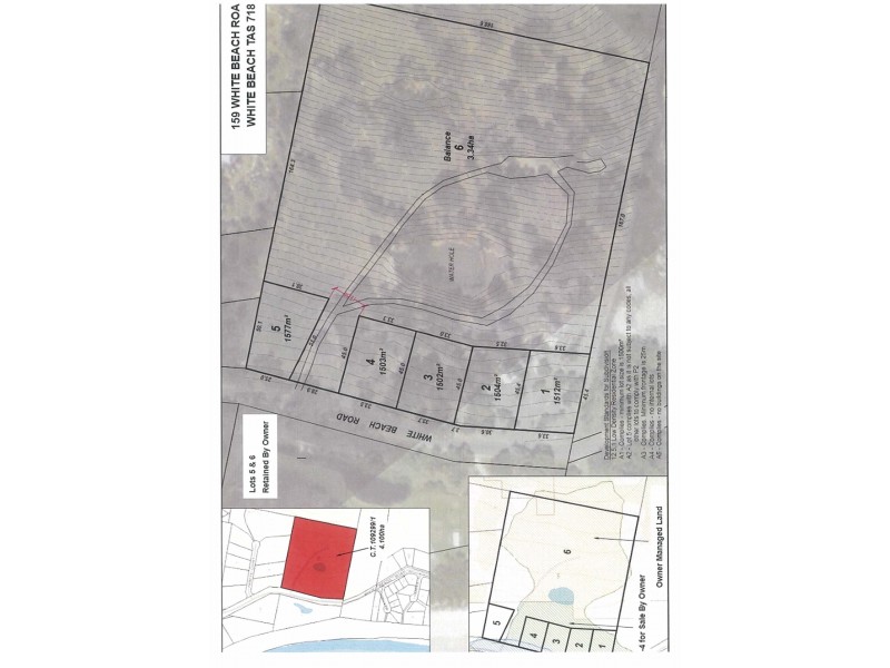 Lot 1-3 White Beach Road, White Beach TAS 7184