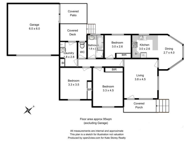 6/3 Barclay Court, Sorell TAS 7172 Floorplan
