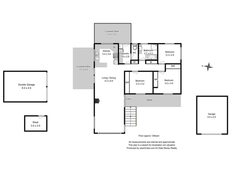 3 Smith Street, Nubeena TAS 7184 Floorplan