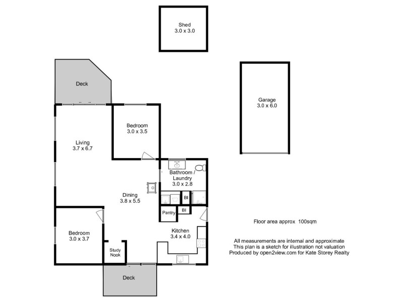 3 Ridge Road, Dodges Ferry TAS 7173 Floorplan