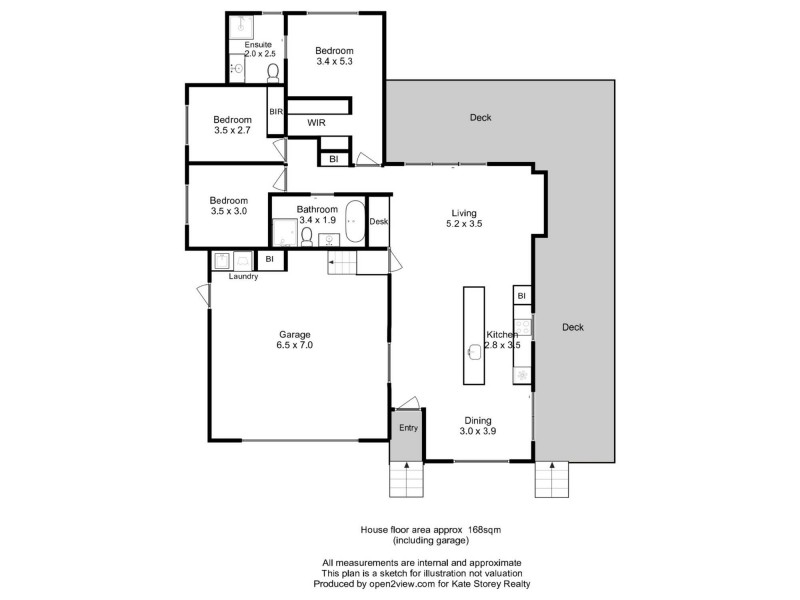 6 Eastaugh Street, Dodges Ferry TAS 7173 Floorplan