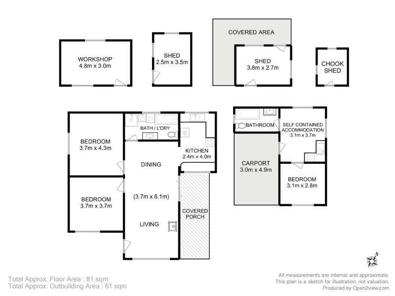21 Nubeena Back Road, Nubeena TAS 7184 Floorplan