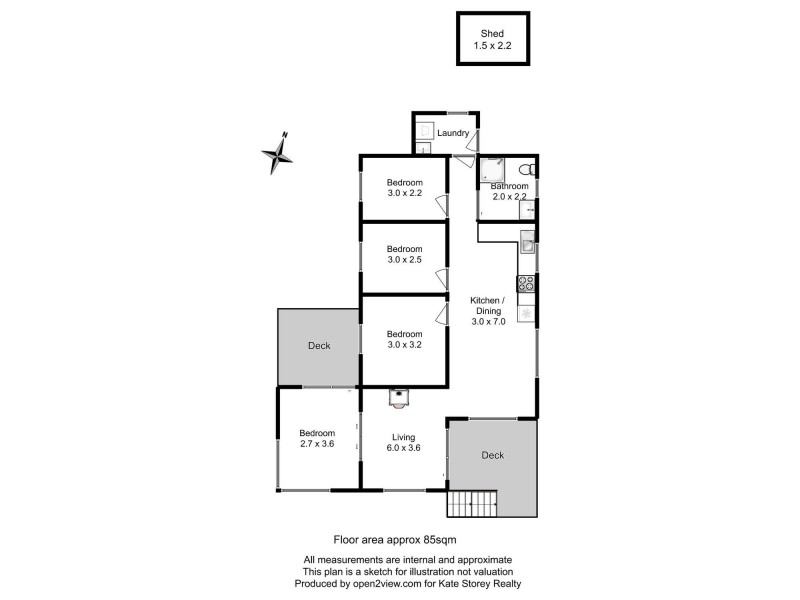 86 Linden Road, Primrose Sands TAS 7173 Floorplan