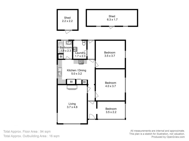 16B Fitzroy Street, Sorell TAS 7172 Floorplan