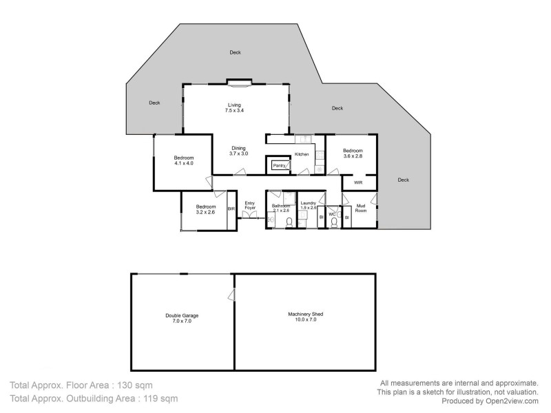 110 Jenkins Road, Premaydena TAS 7185 Floorplan