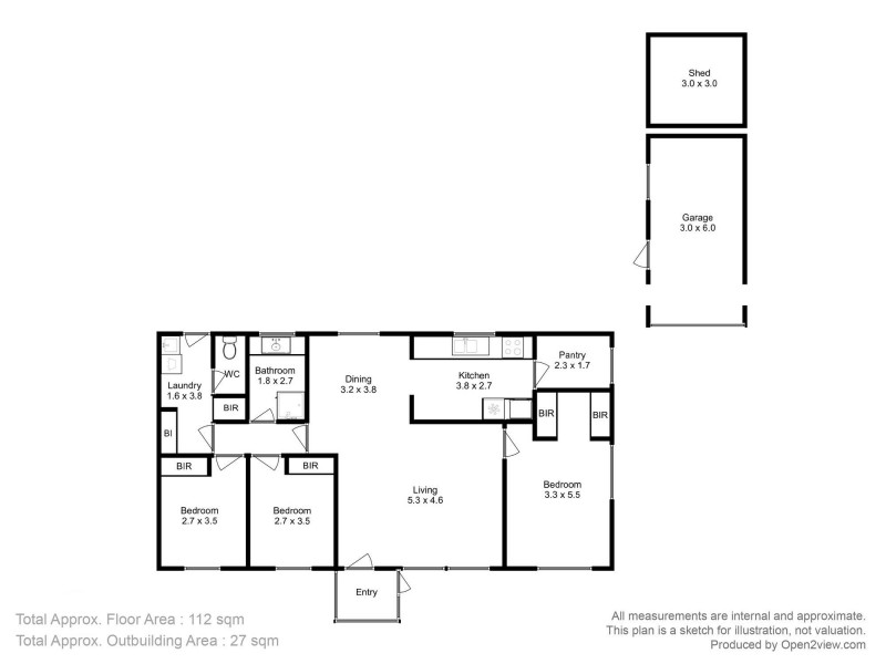 681 Nubeena Road, Koonya TAS 7187 Floorplan