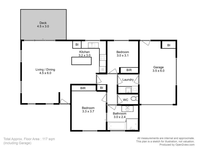 16B Whitelea Court, Sorell TAS 7172 Floorplan