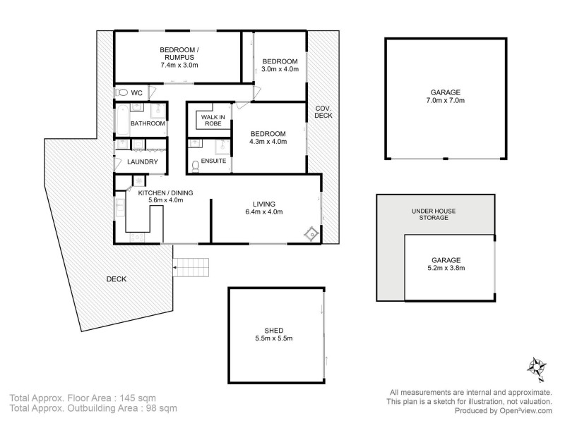 157 Sommers Bay Road, Murdunna TAS 7178 Floorplan