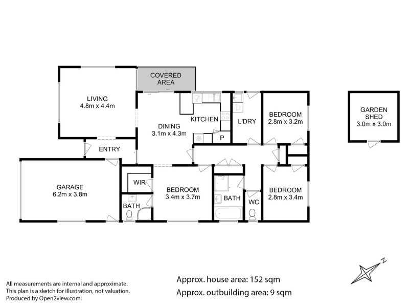 5 Amelia Court, Sorell TAS 7172 Floorplan
