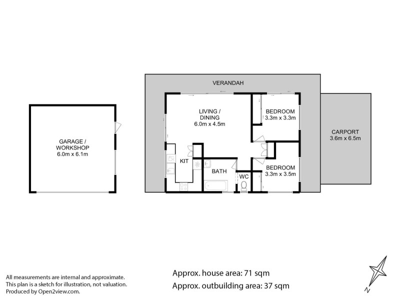 636 Carlton River Road, Carlton River TAS 7173 Floorplan