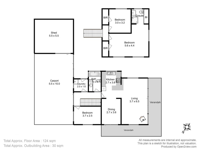 9 North Street, Dodges Ferry TAS 7173 Floorplan