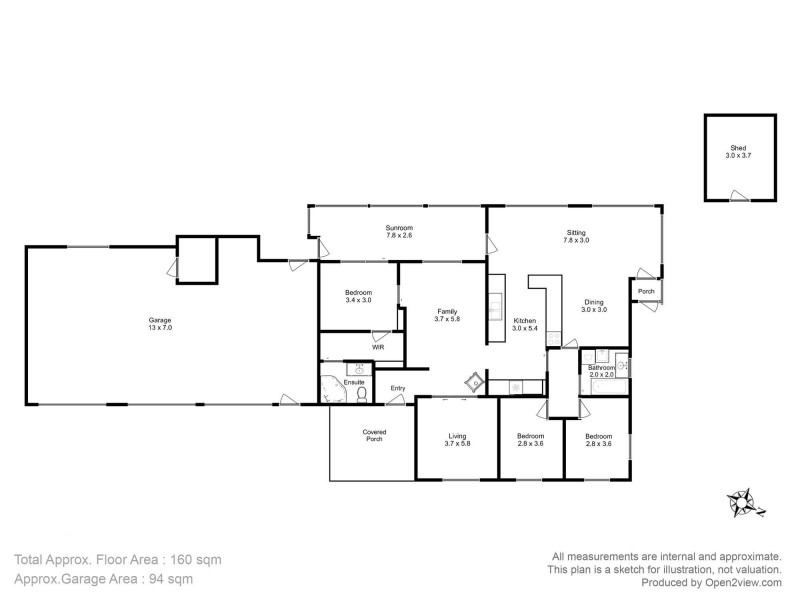 4026 Arthur Highway, Murdunna TAS 7178 Floorplan