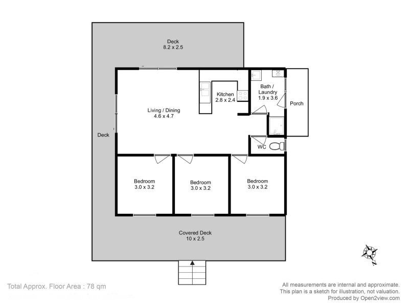 4 Turners Road, Saltwater River TAS 7186 Floorplan