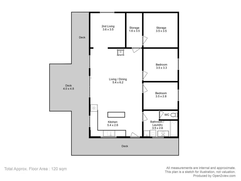 6 Gwen Road, Port Arthur TAS 7182 Floorplan