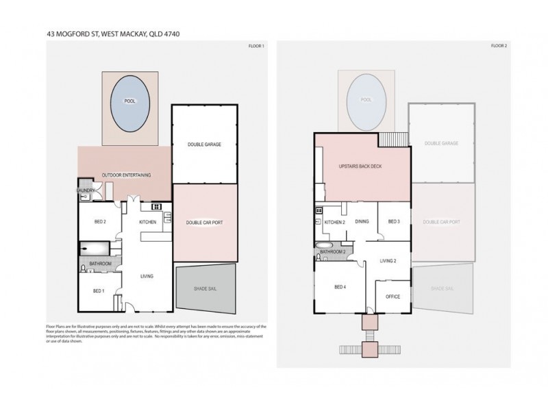 43 Mogford Street, West Mackay QLD 4740 Floorplan