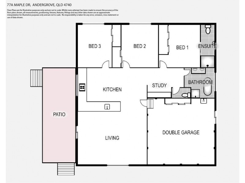 77A Maple Drive, Andergrove QLD 4740 Floorplan