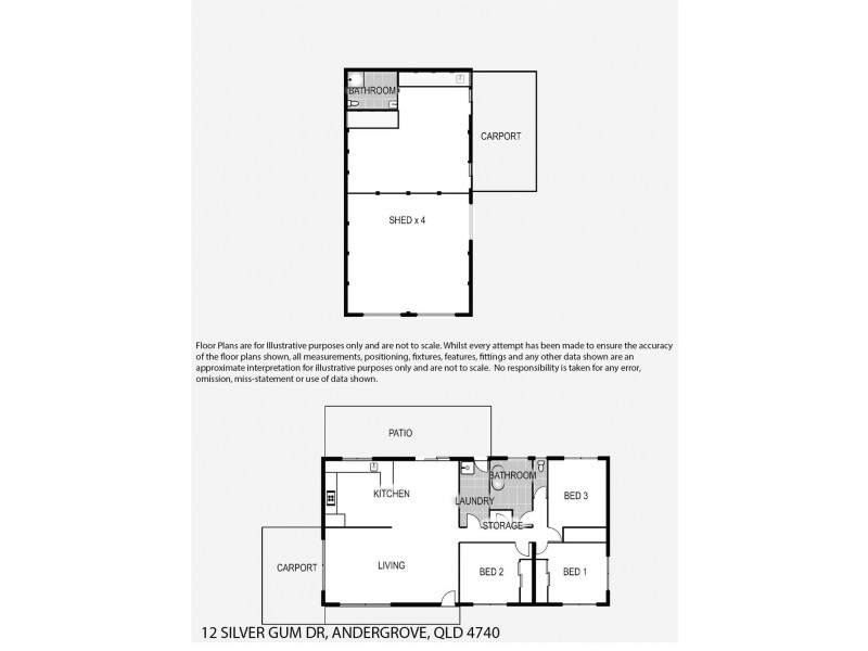 12 Silver Gum Drive, Andergrove QLD 4740 Floorplan