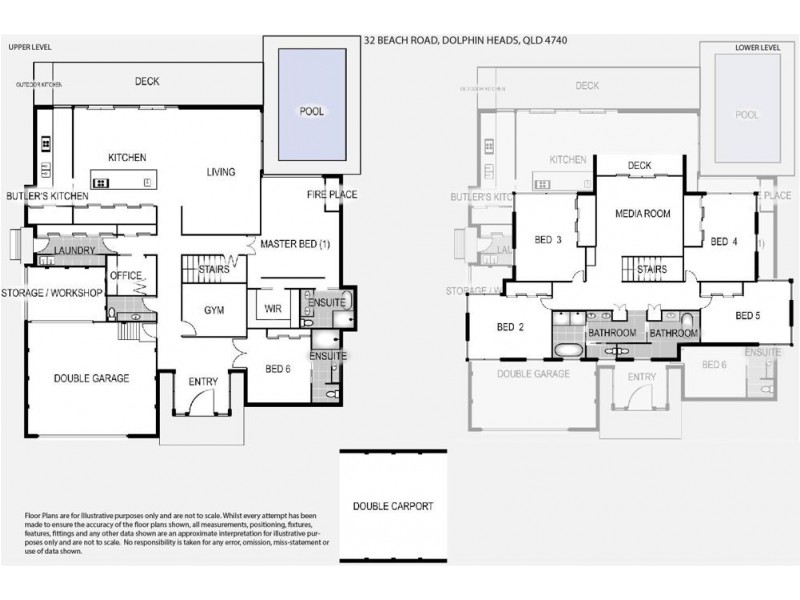32 Beach Road, Dolphin Heads QLD 4740 Floorplan