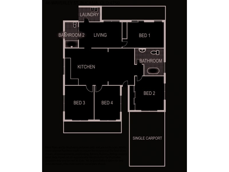 46 Waverley Street, Bucasia QLD 4750 Floorplan