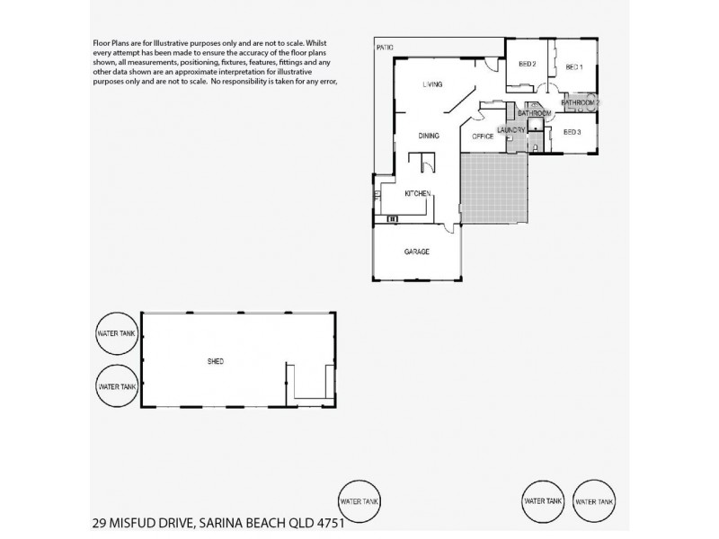29 Mifsud Drive, Sarina Beach QLD 4737 Floorplan