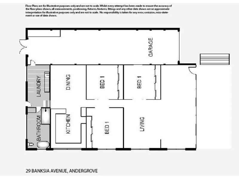 29 Banksia Avenue, Andergrove QLD 4740 Floorplan