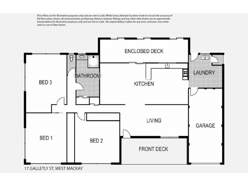 17 Galletly Street, West Mackay QLD 4740 Floorplan