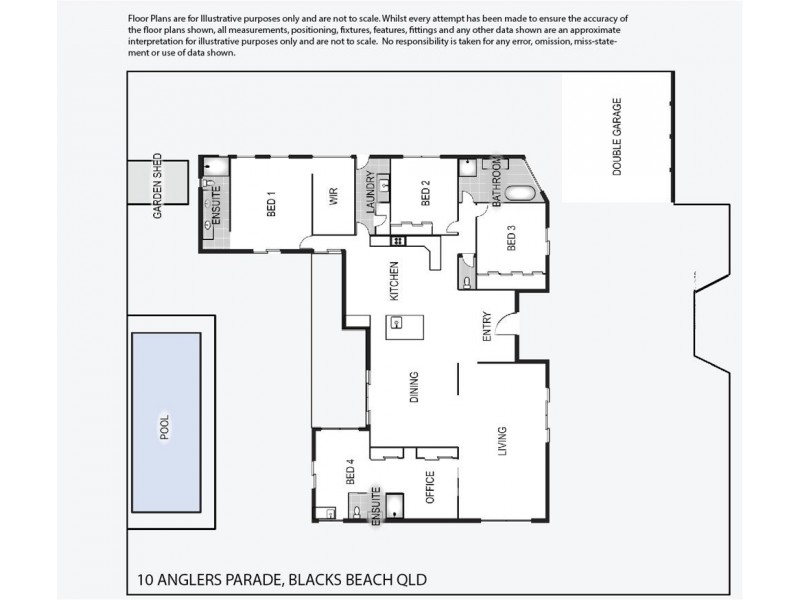 10 ANGLERS PARADE, Blacks Beach QLD 4740 Floorplan