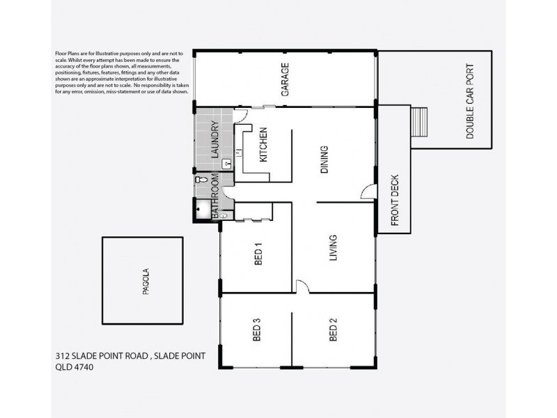 312 Slade Point Road, Slade Point QLD 4740 Floorplan