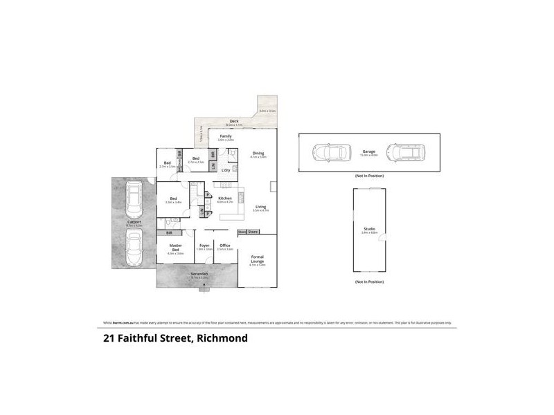 21 Faithful Street, Richmond NSW 2753 Floorplan