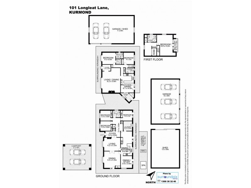 101 Longleat Lane, Kurmond NSW 2757 Floorplan