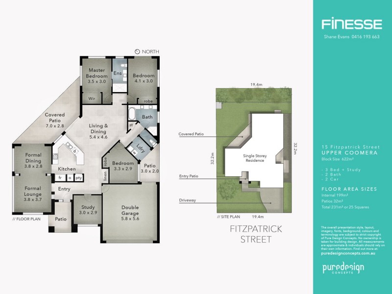 15 Fitzpatrick Street, Upper Coomera QLD 4209 Floorplan