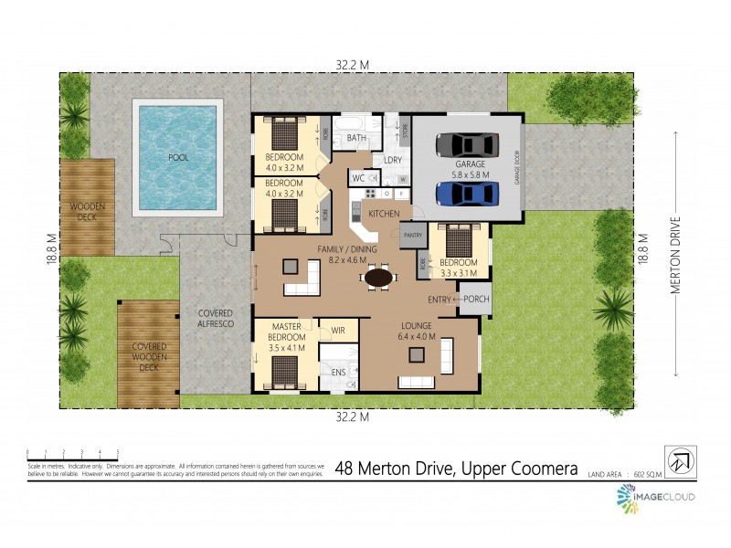 48 Merton Drive, Upper Coomera QLD 4209 Floorplan