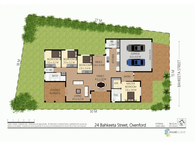 24 Bahkeeta Street, Oxenford QLD 4210 Floorplan