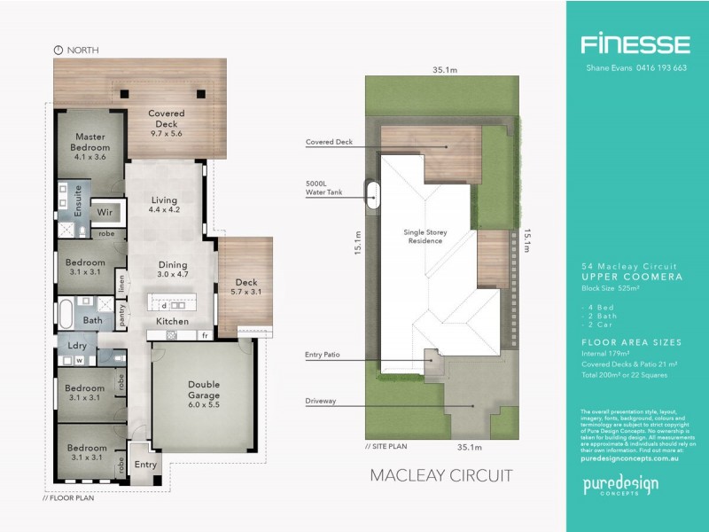 54 Macleay Circuit, Upper Coomera QLD 4209 Floorplan