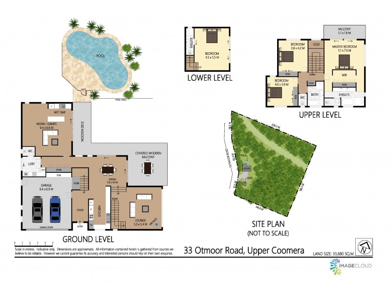 33 Otmoor Road, Upper Coomera QLD 4209 Floorplan