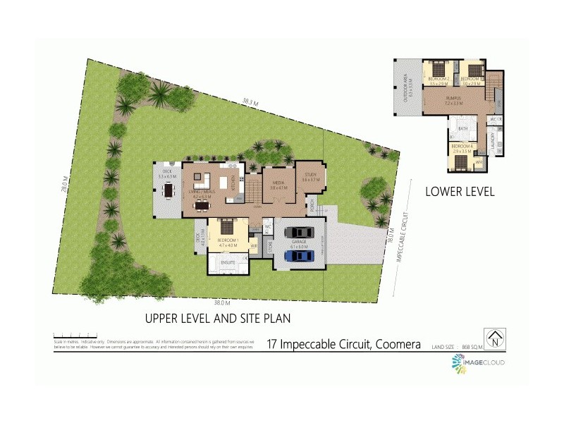 17 Impeccable Circuit, Coomera Waters QLD 4209 Floorplan