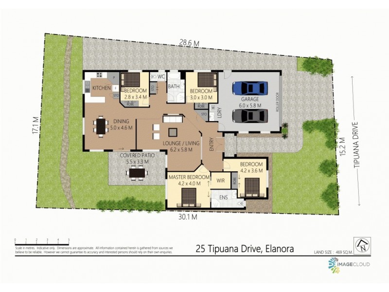 25 Tipuana Drive, Elanora QLD 4221 Floorplan