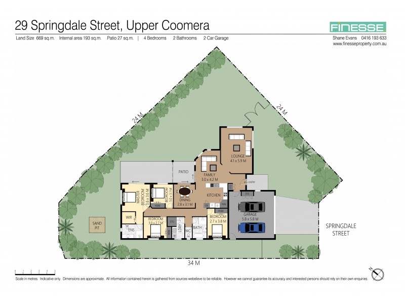 29 Springdale Street, Upper Coomera QLD 4209 Floorplan