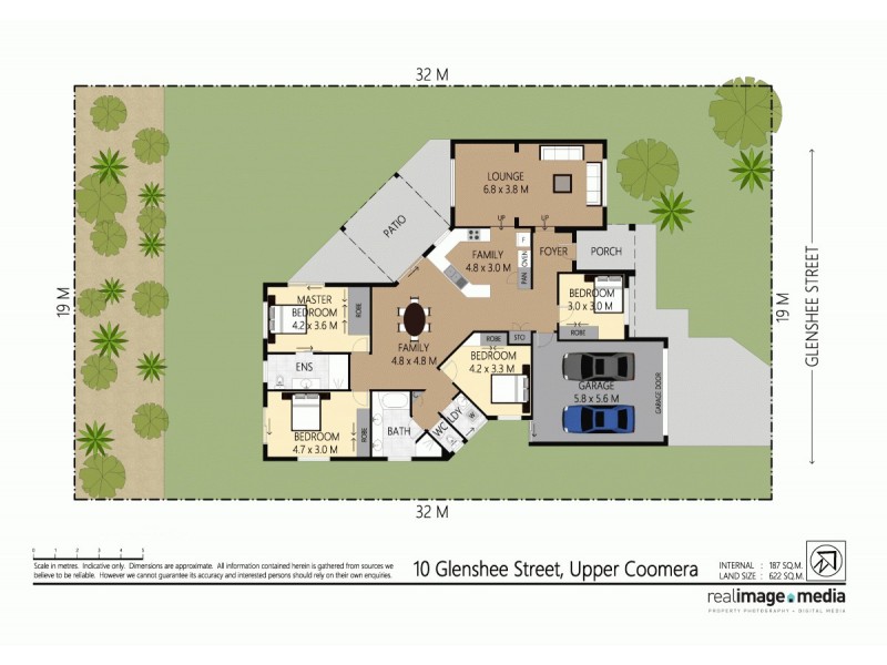 10 Glenshee Street, Upper Coomera QLD 4209 Floorplan