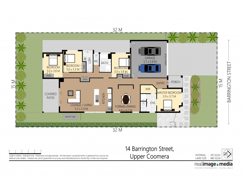14 Barrington Street, Upper Coomera QLD 4209 Floorplan