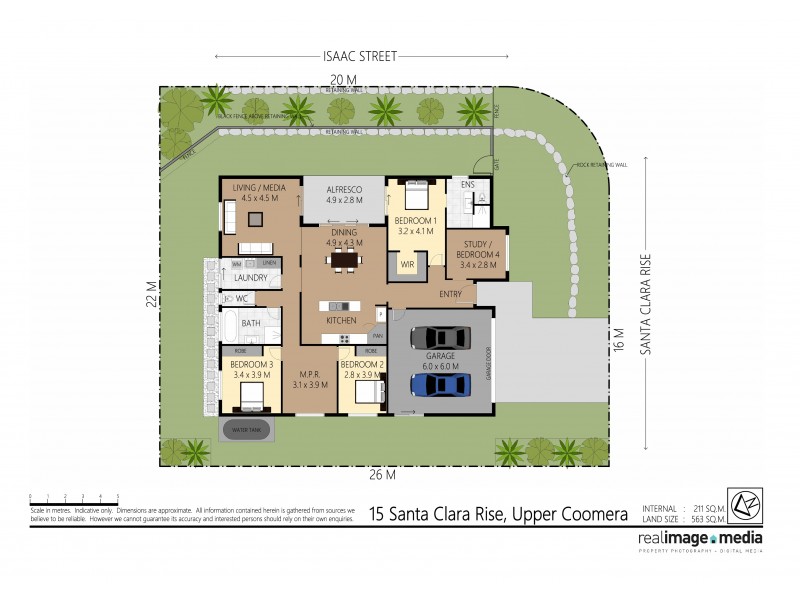 15 Santa Clara Rise, Upper Coomera QLD 4209 Floorplan