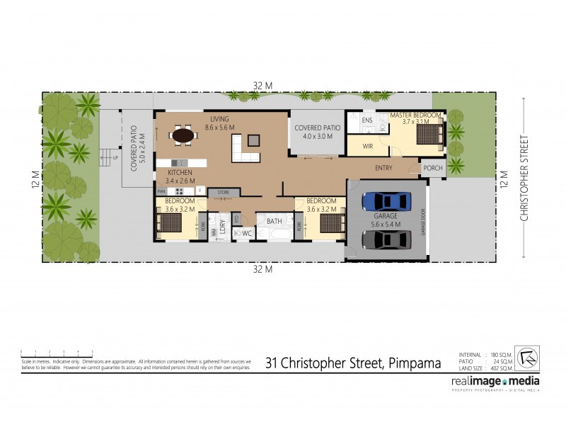 31 Christopher Street, Pimpama QLD 4209 Floorplan