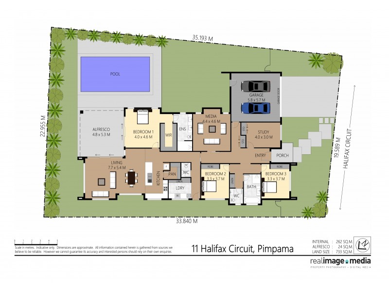 11 Halifax Circuit, Pimpama QLD 4209 Floorplan