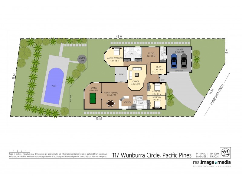 117 Wunburra Circle, Pacific Pines QLD 4211 Floorplan