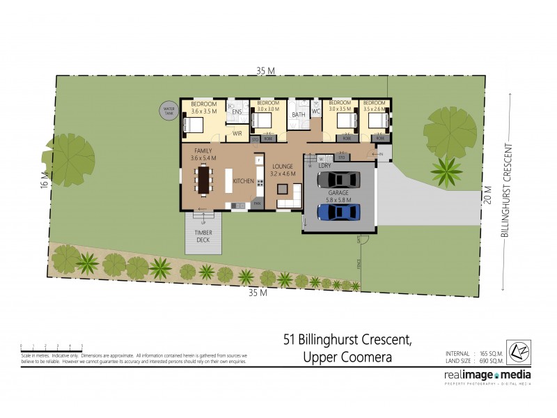 51 Billinghurst Crescent, Upper Coomera QLD 4209 Floorplan